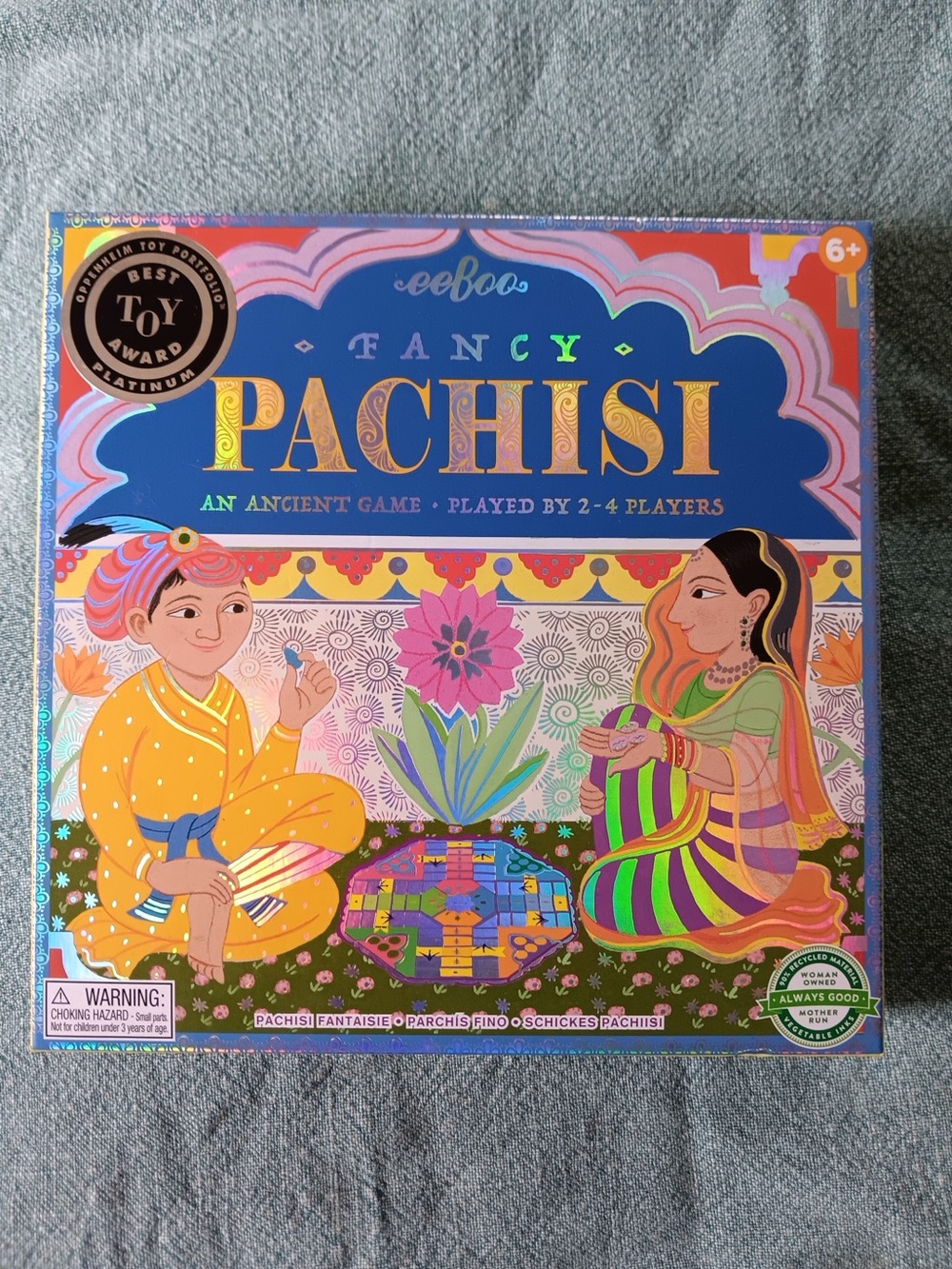 Fancy Pachisi Family Board Game